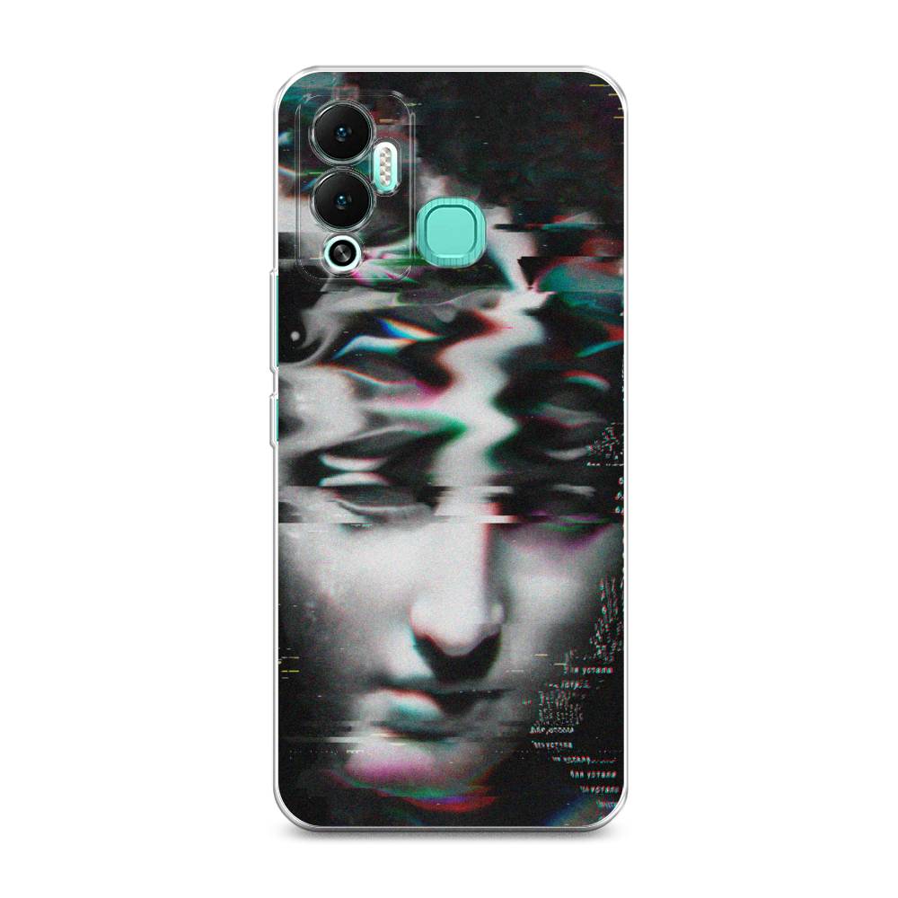 

Чехол Awog на Infinix Hot 12 Play "Glitch Art", Разноцветный, 3101750-9