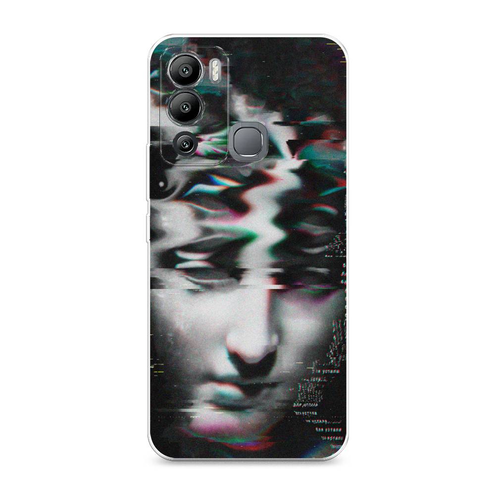 

Чехол Awog на Infinix Hot 12i "Glitch Art", Разноцветный, 3101250-9
