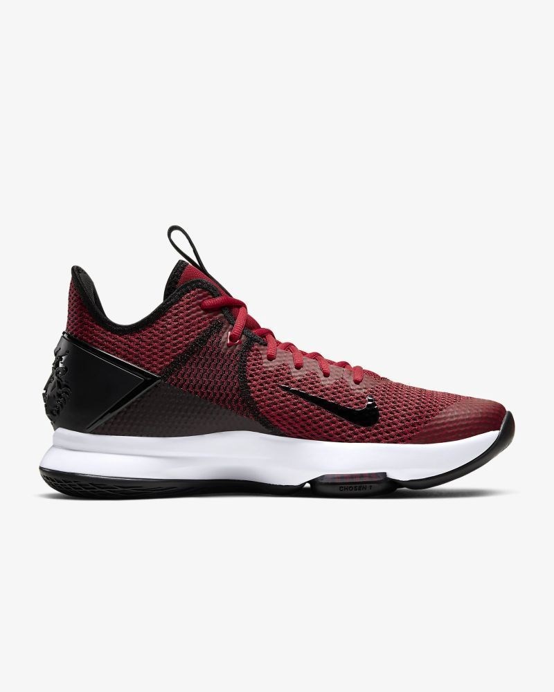 фото Кроссовки мужские nike lebron bv7427 красные 7.5 us