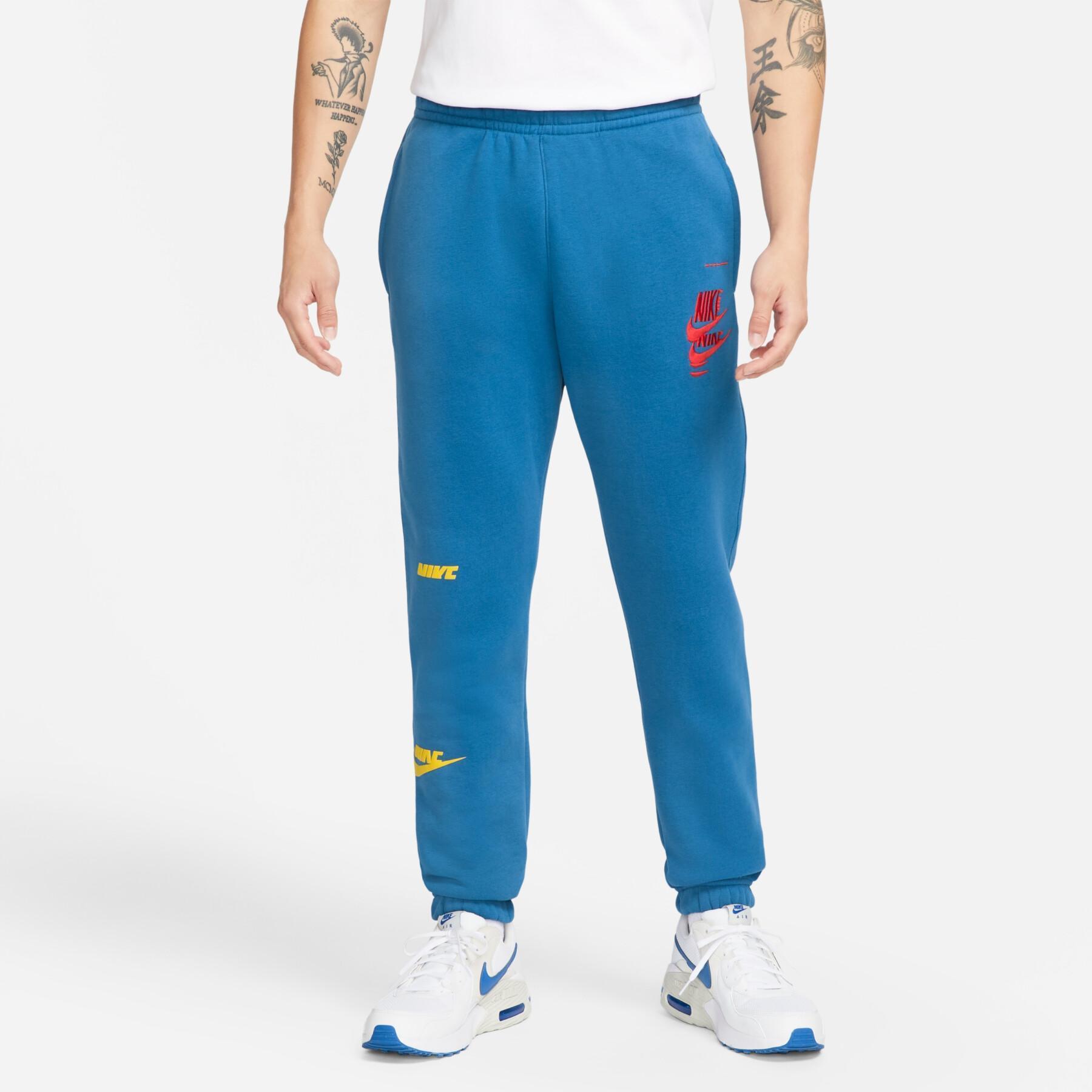 Спортивные брюки мужские Nike DM6871-407 синие XL
