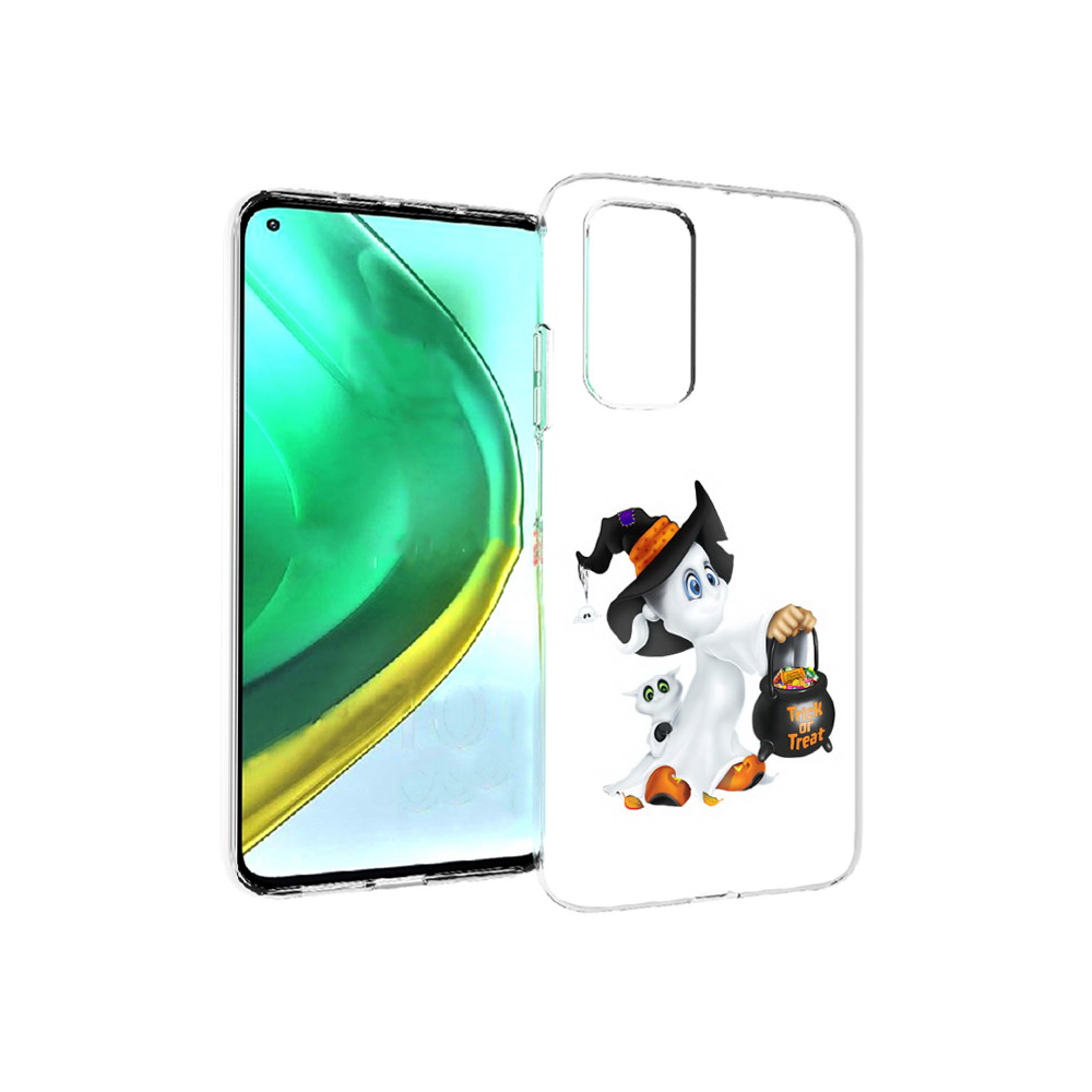 

Чехол MyPads Tocco для Xiaomi Mi 10T Pro Маленький призрак (PT154683.267.113), Прозрачный, Tocco