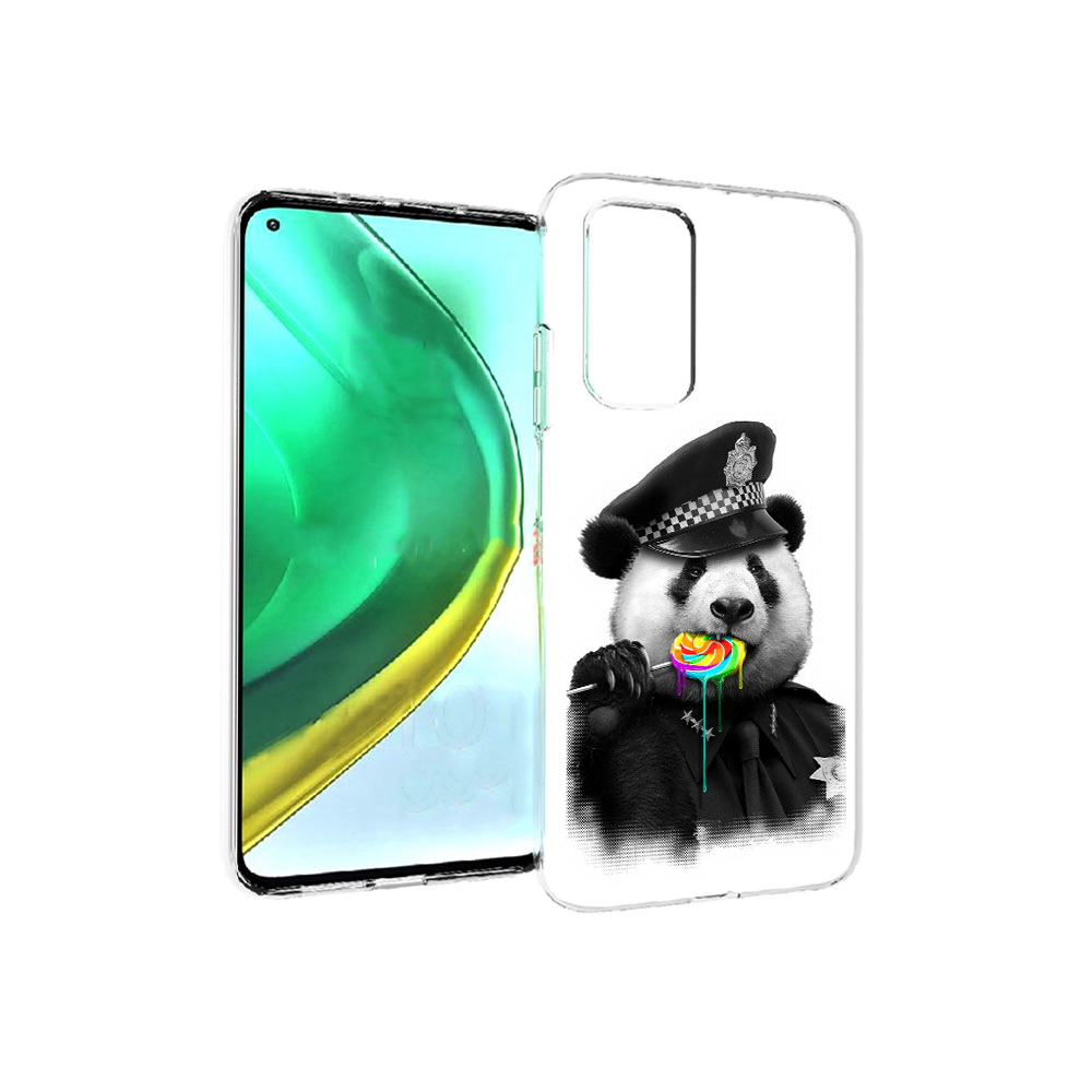 

Чехол MyPads Tocco для Xiaomi Mi 10T Pro Панда полиция (PT154683.267.130), Прозрачный, Tocco