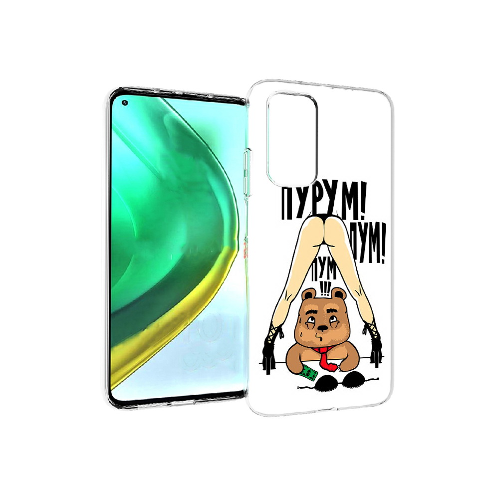 

Чехол MyPads Tocco для Xiaomi Mi 10T Pro Пурум пум пум (PT154683.267.140), Прозрачный, Tocco