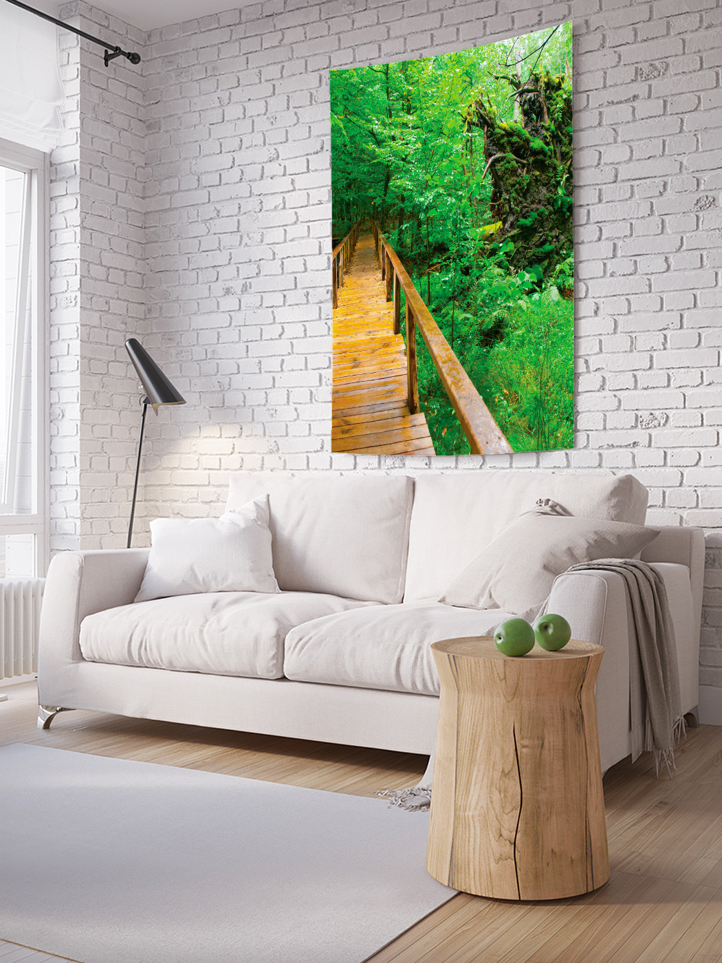 

Вертикальное фотопанно на стену JoyArty Летняя зелень 150x200 см, Летняя зелень
