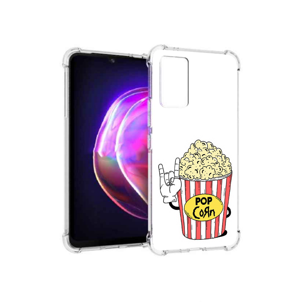 

Чехол MyPads Tocco для Vivo V21 крутой попкорн (PT161781.395.427), Прозрачный, Tocco