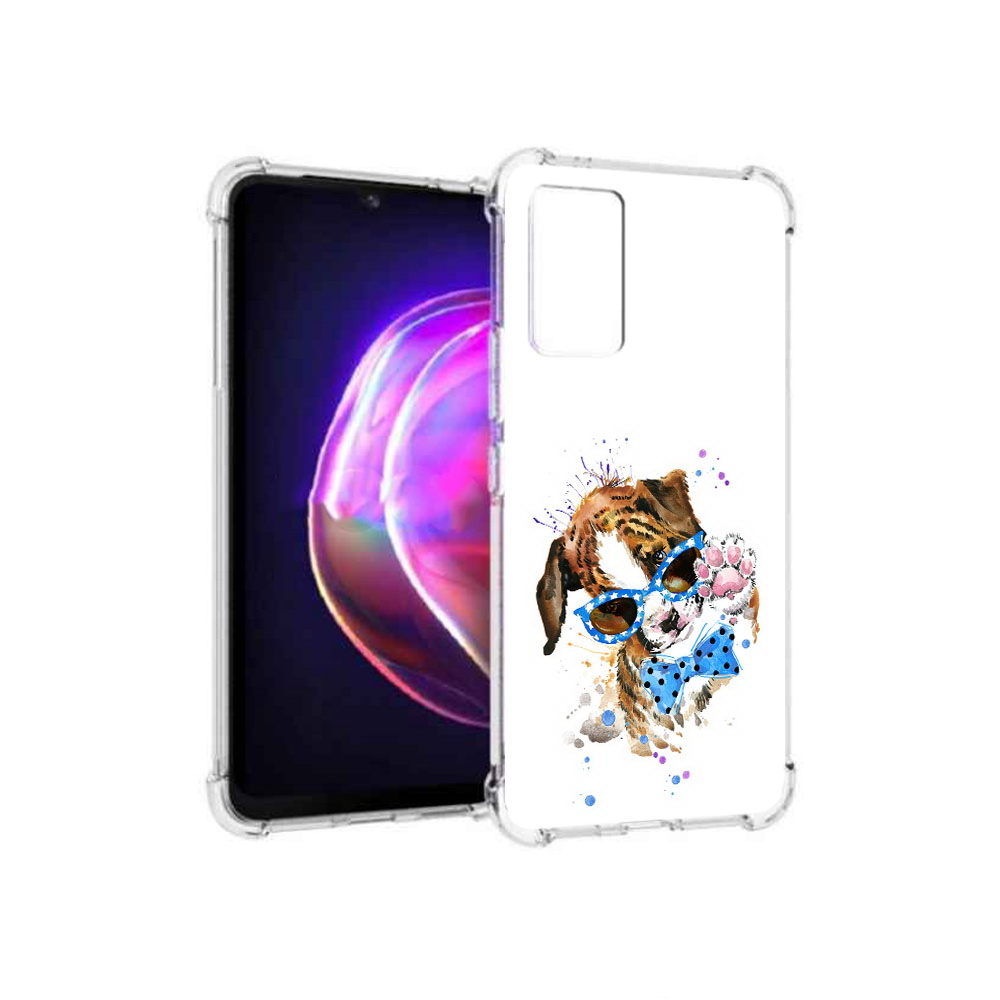 

Чехол MyPads Tocco для Vivo V21 лапочка (PT161781.395.434), Прозрачный, Tocco