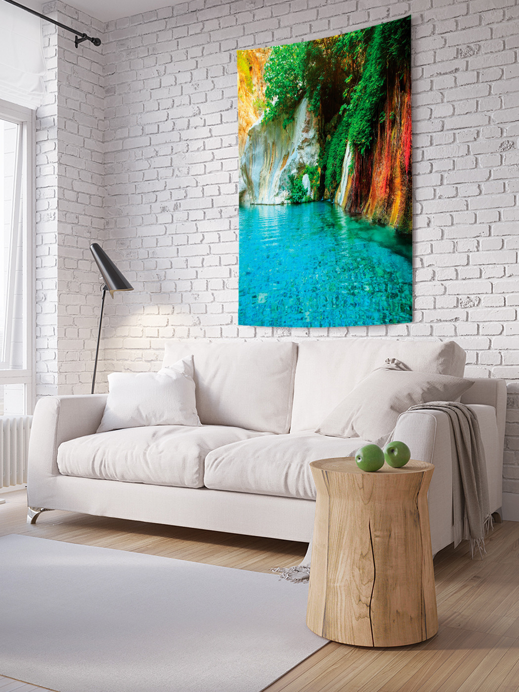 

Вертикальное фотопанно на стену JoyArty Горная лагуна 150x200 см, Горная лагуна