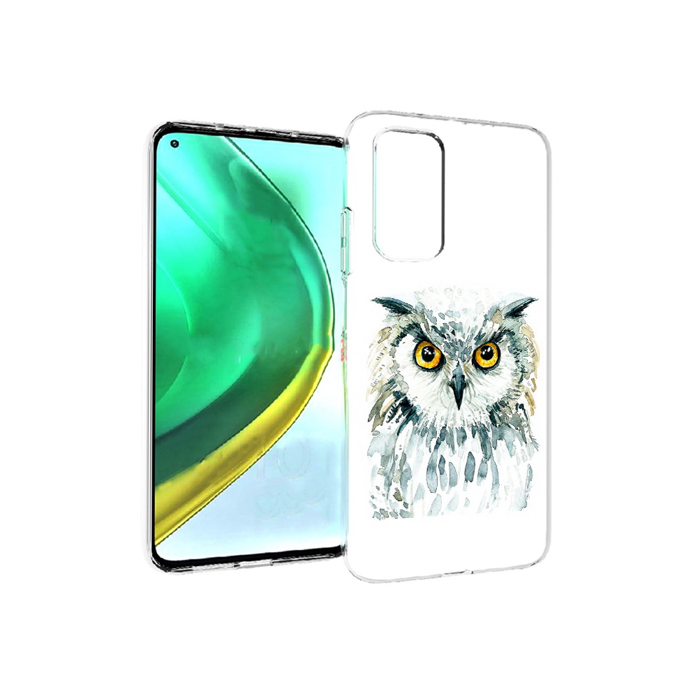

Чехол MyPads Tocco для Xiaomi Mi 10T Pro Серьезная сова (PT154683.267.156), Прозрачный, Tocco