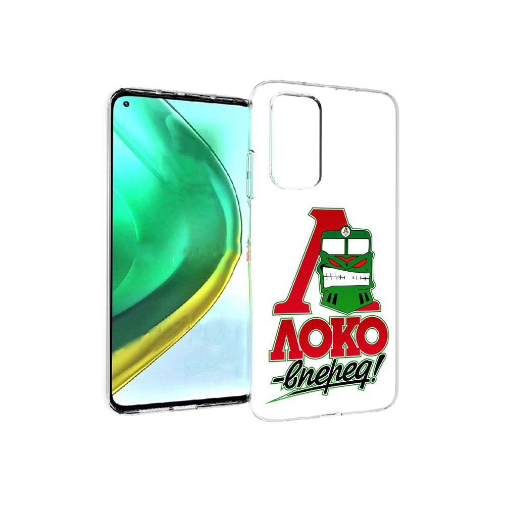 

Чехол MyPads Tocco для Xiaomi Mi 10T Pro ФК локо вперед (PT154683.267.181), Прозрачный, Tocco