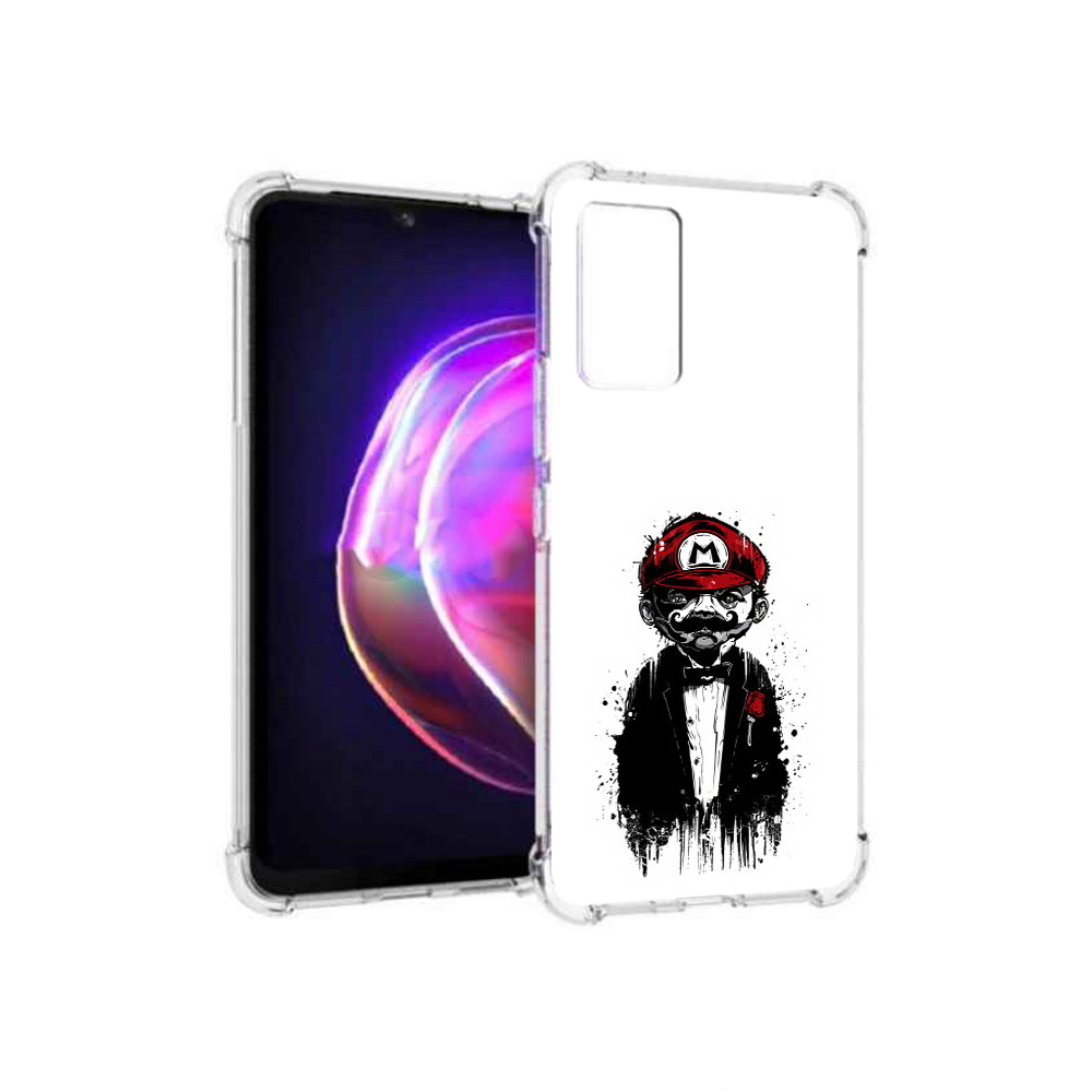 

Чехол MyPads Tocco для Vivo V21 марио (PT161781.395.458), Прозрачный, Tocco
