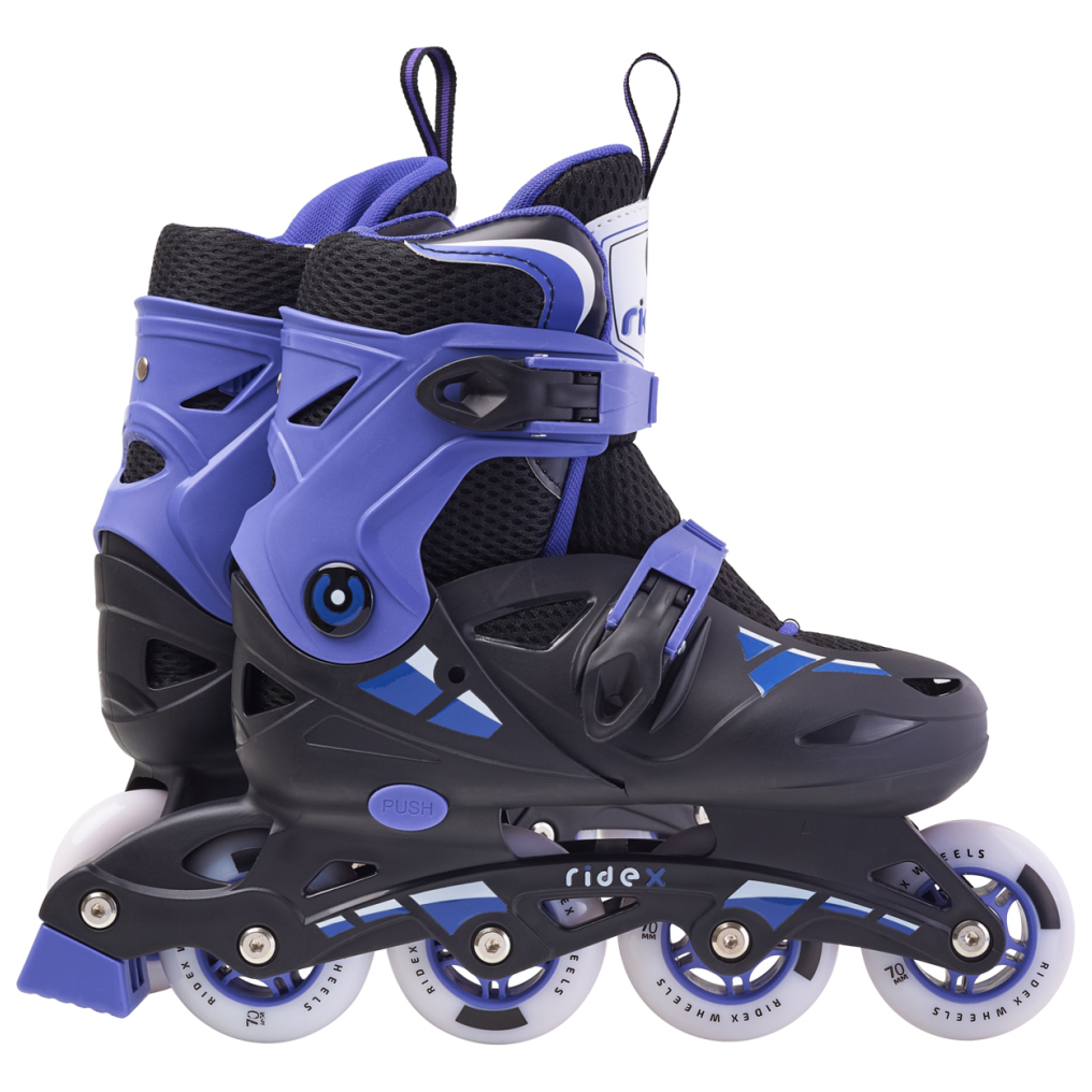 

Ролики раздвижные Ridex Hop Purple, пластиковая рама (S (31-34))