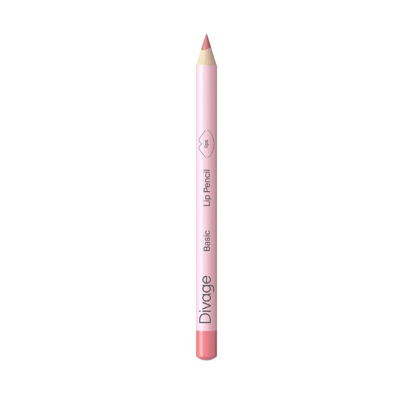 

Карандаш для губ Divage Basic тон 01 pink розовый 1,1 г