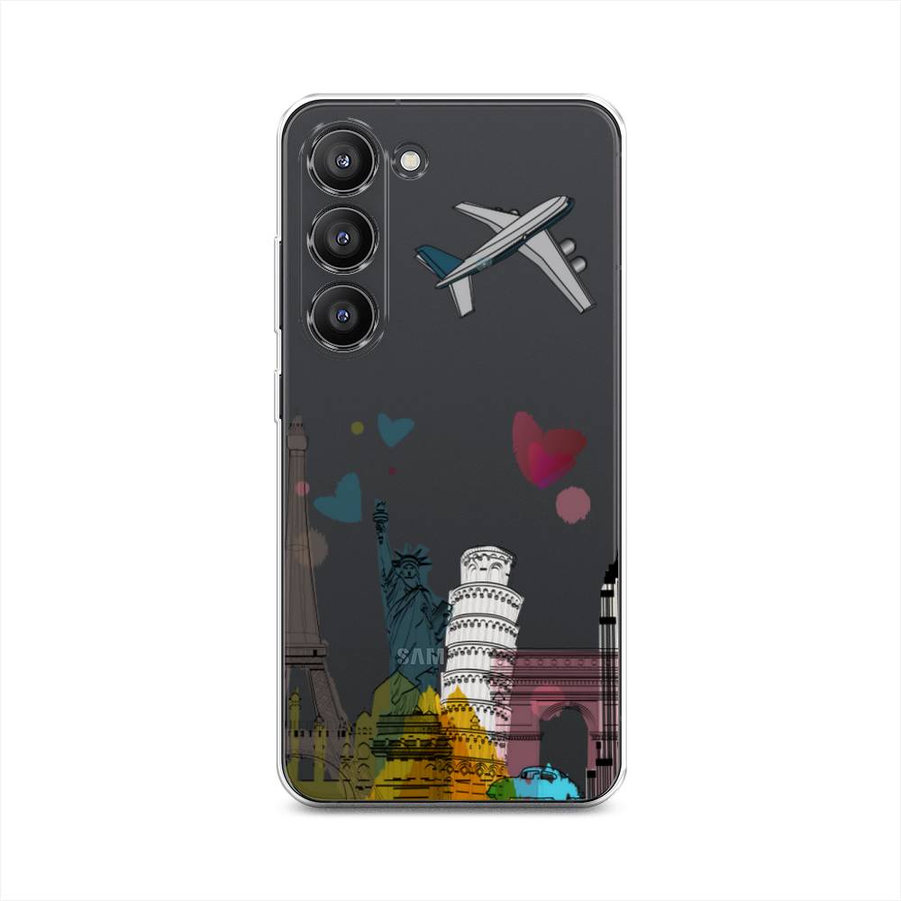 

Чехол Awog на Samsung Galaxy S23 5G "Самолет путешествий", Желтый, 2107350-10