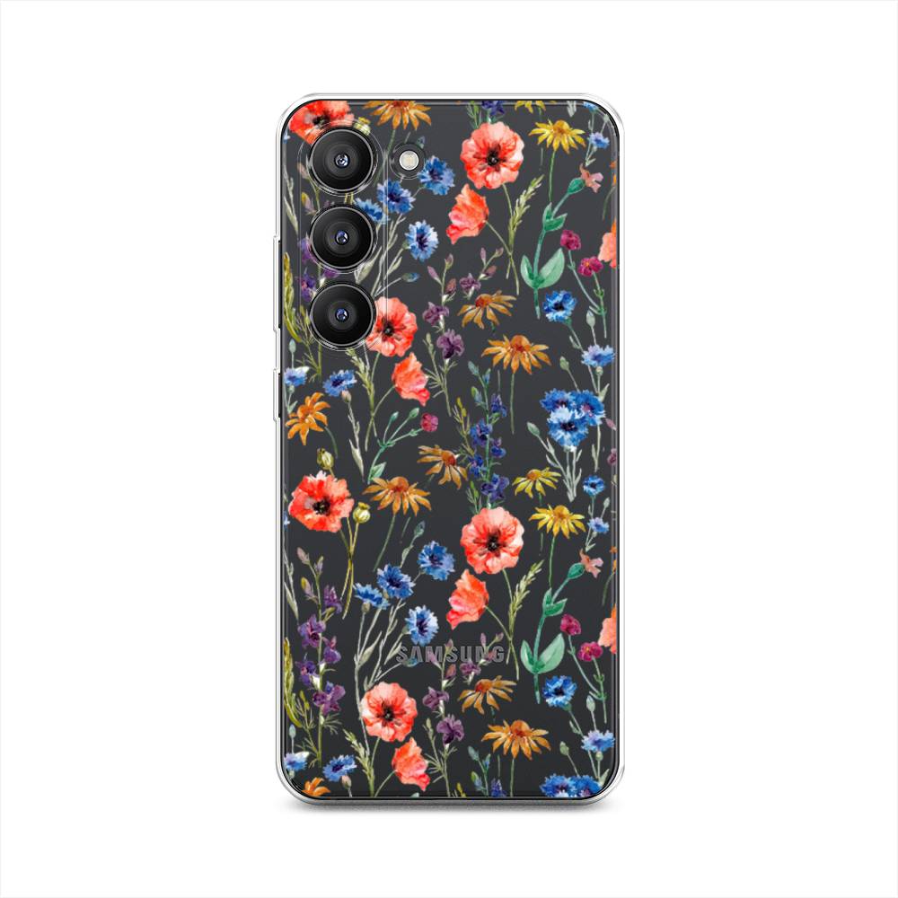 

Чехол Awog для Samsung Galaxy S23 5G "Маки и васильки фон", 2107350-8