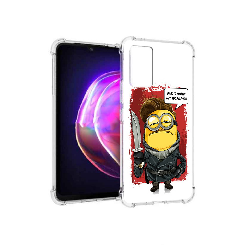 

Чехол MyPads Tocco для Vivo V21 миньон убийца (PT161781.395.477), Прозрачный, Tocco