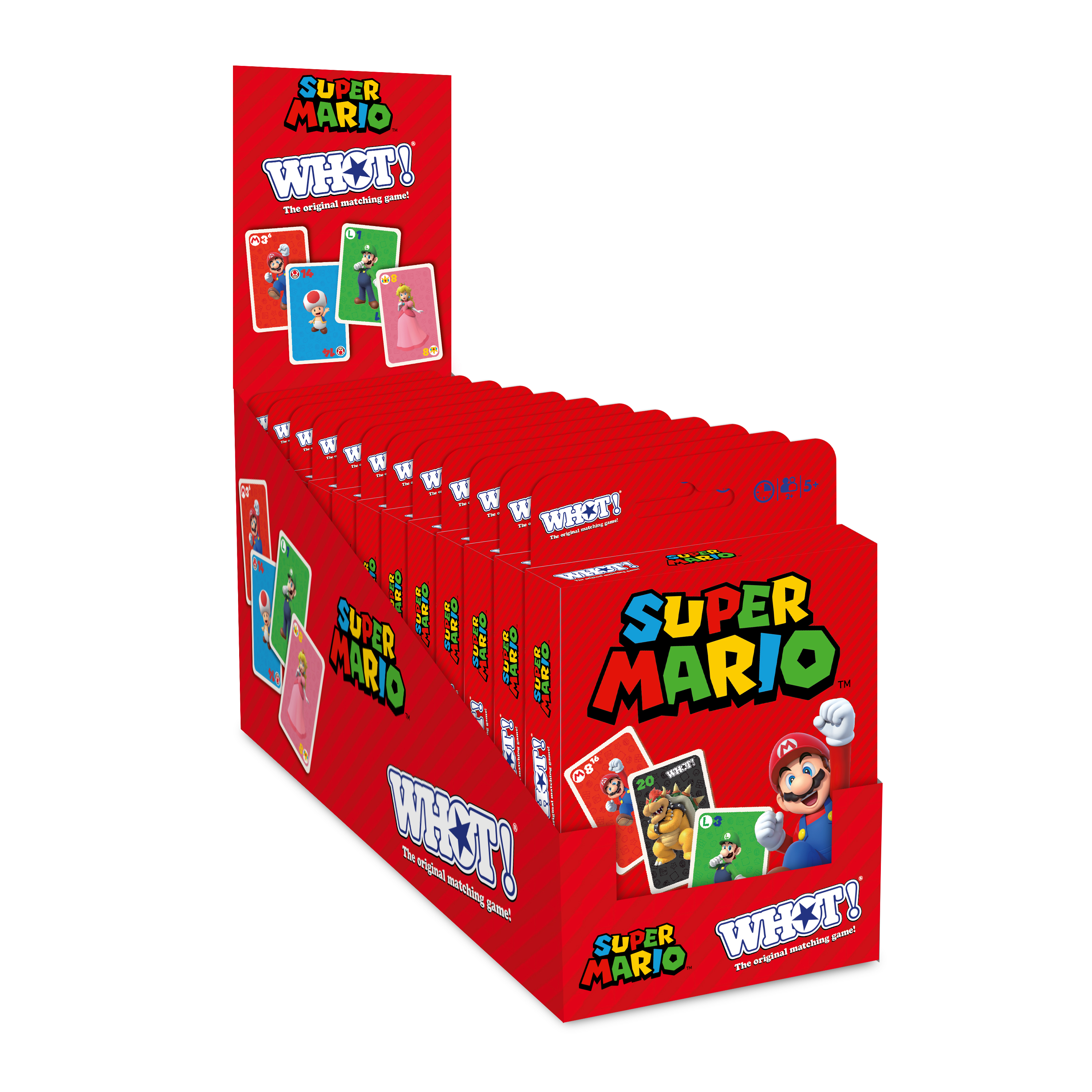 Настольная игра Winning Moves Whot Super Mario Уно Супер Марио WM02857ML16