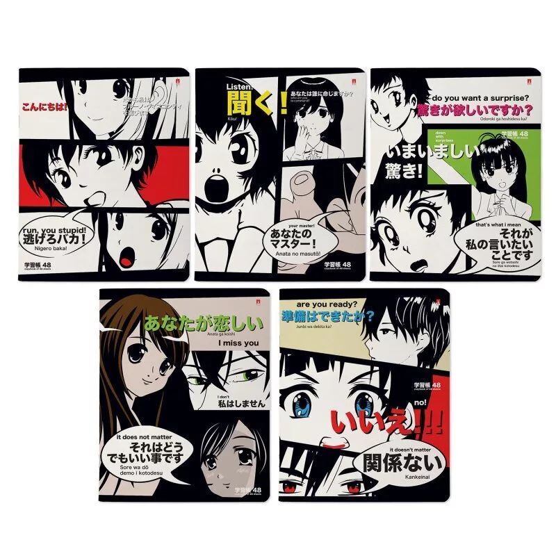 

Тетрадь в клетку 48 л Альт, Manga Anime матовая ламинация, Альт