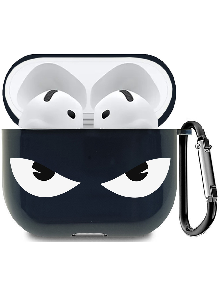 

Чехол на Apple AirPods 4 с принтом "Angry" черный, Черный;белый;серый, 785983651