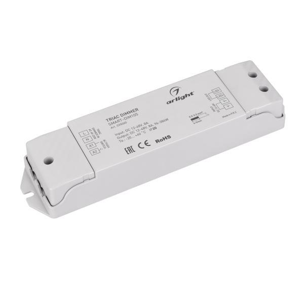 Диммер Arlight Smart-Dim105 035060 диммер smart dim105 12 48v 8a triac arlight 035060