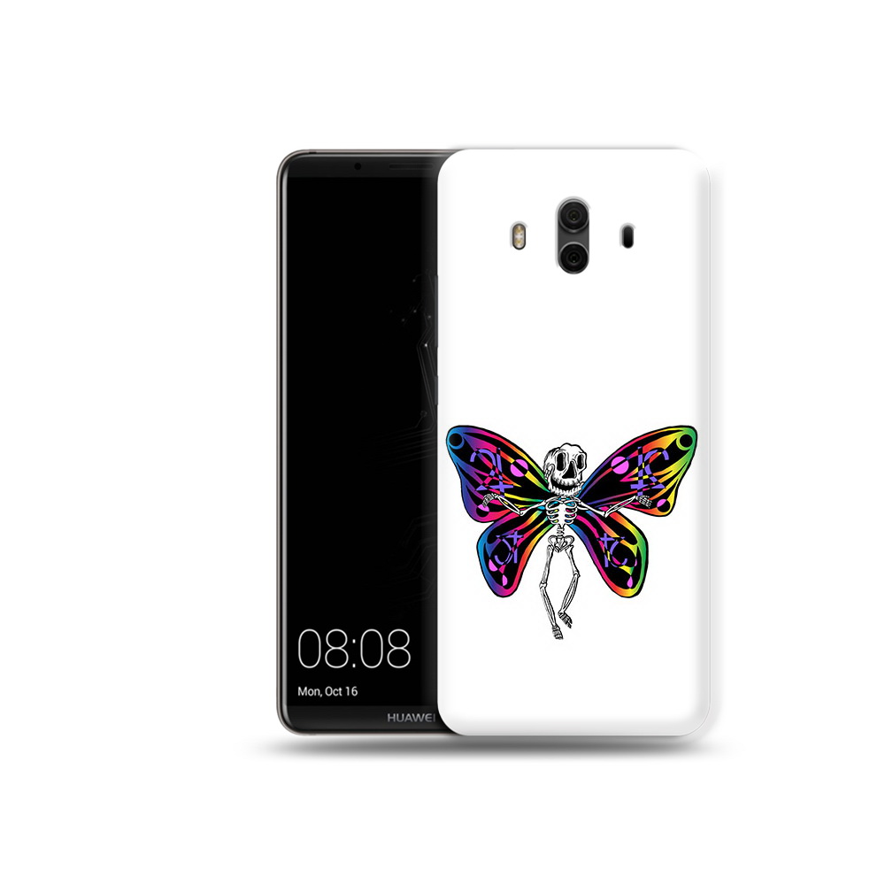 

Чехол MyPads Tocco для Huawei Mate 10 эффект бабочки (PT88364.53.701), Прозрачный, Tocco