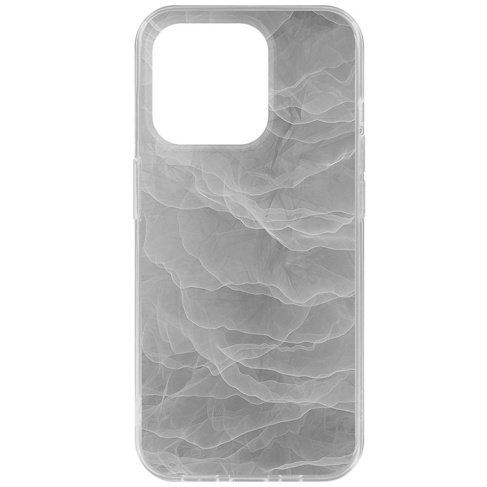 

Чехол-накладка Krutoff Clear Case Абстракт туман для iPhone 15 Pro, Прозрачный