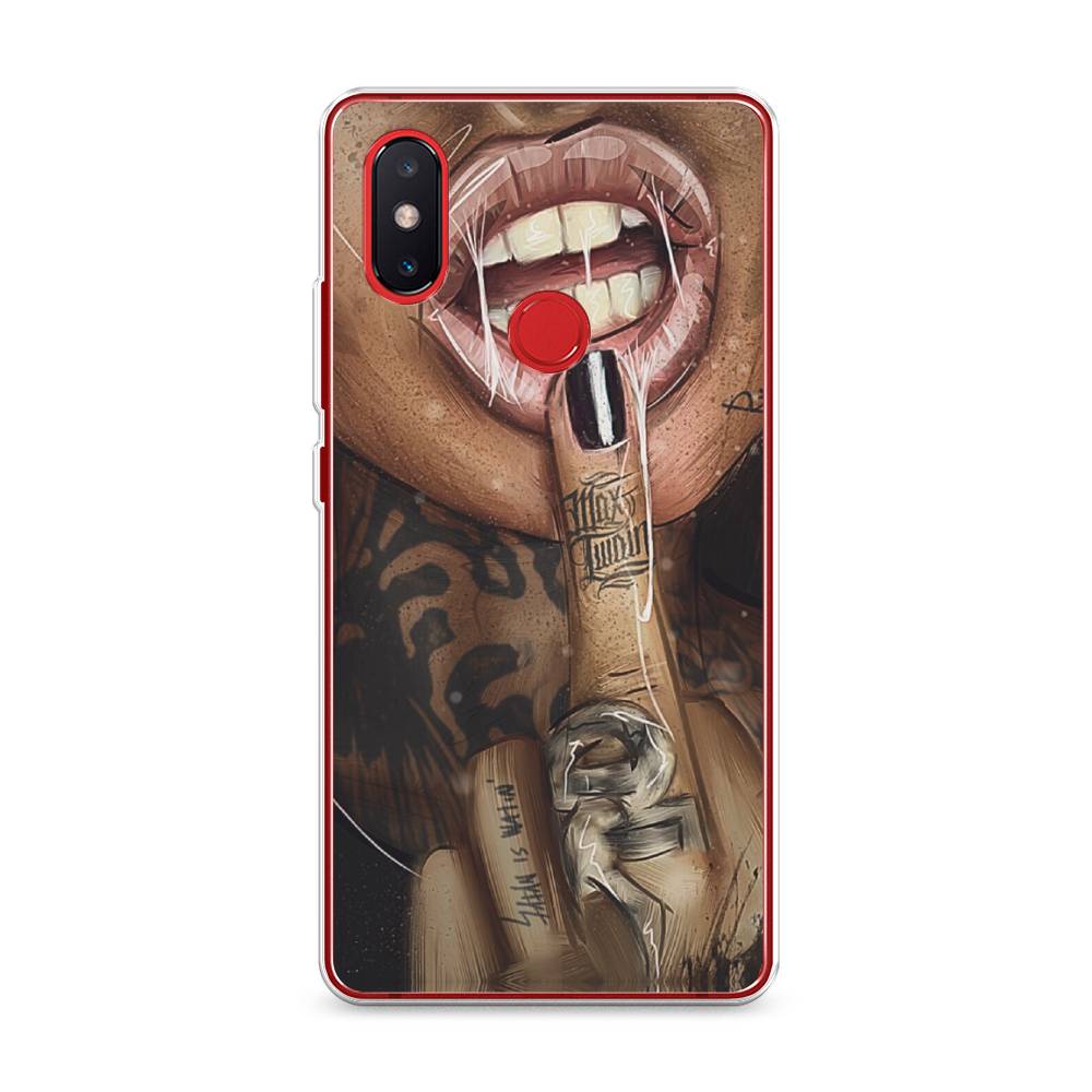 

Чехол Awog на Xiaomi Mi 8 SE "Девушка с татуировками", Разноцветный, 33750-9