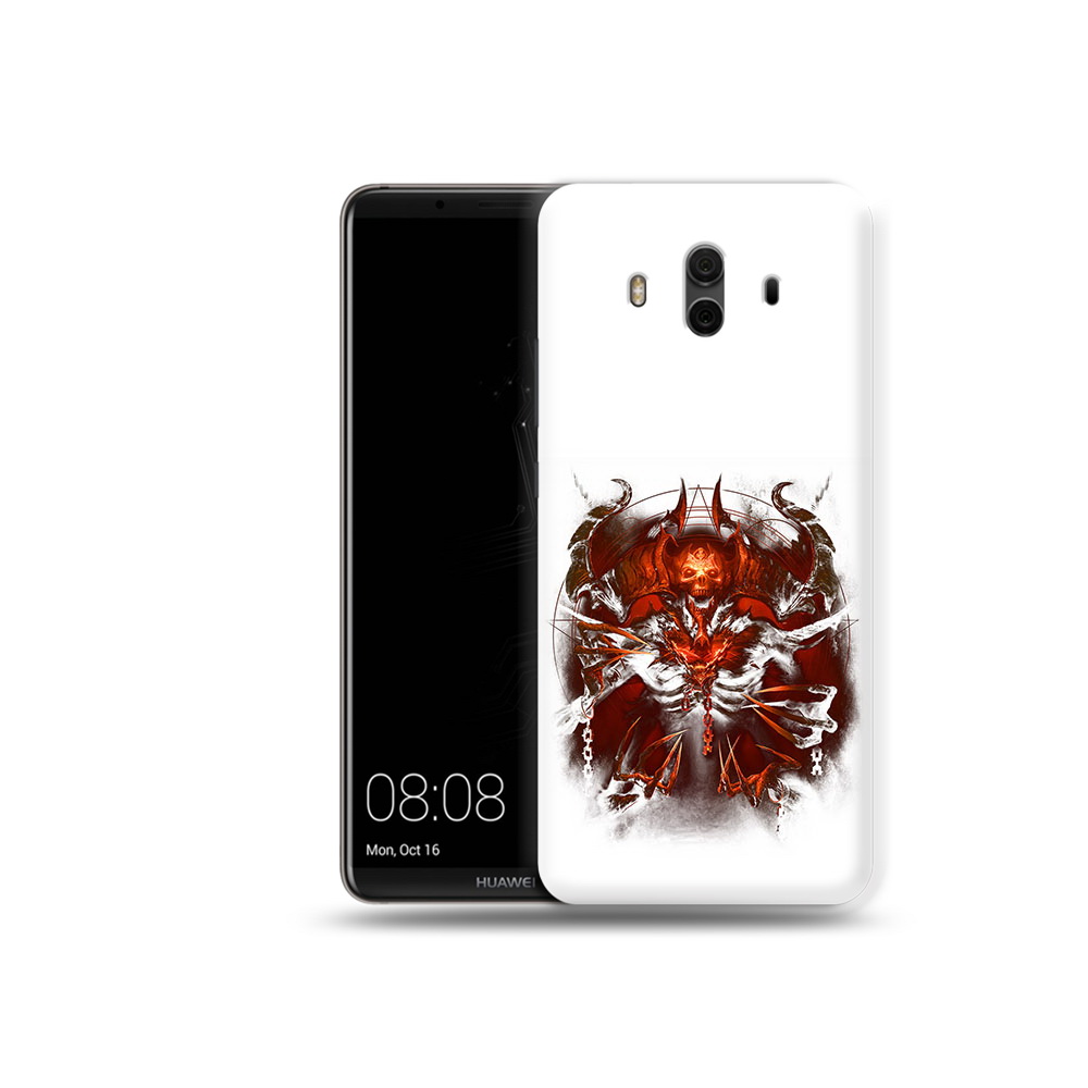 

Чехол MyPads Tocco для Huawei Mate 10 яркий демон (PT88364.53.708), Прозрачный, Tocco