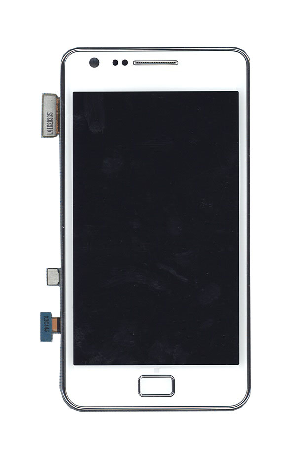 

Модуль (матрица + тачскрин) для Samsung Galaxy S2 GT-I9100 белый с рамкой