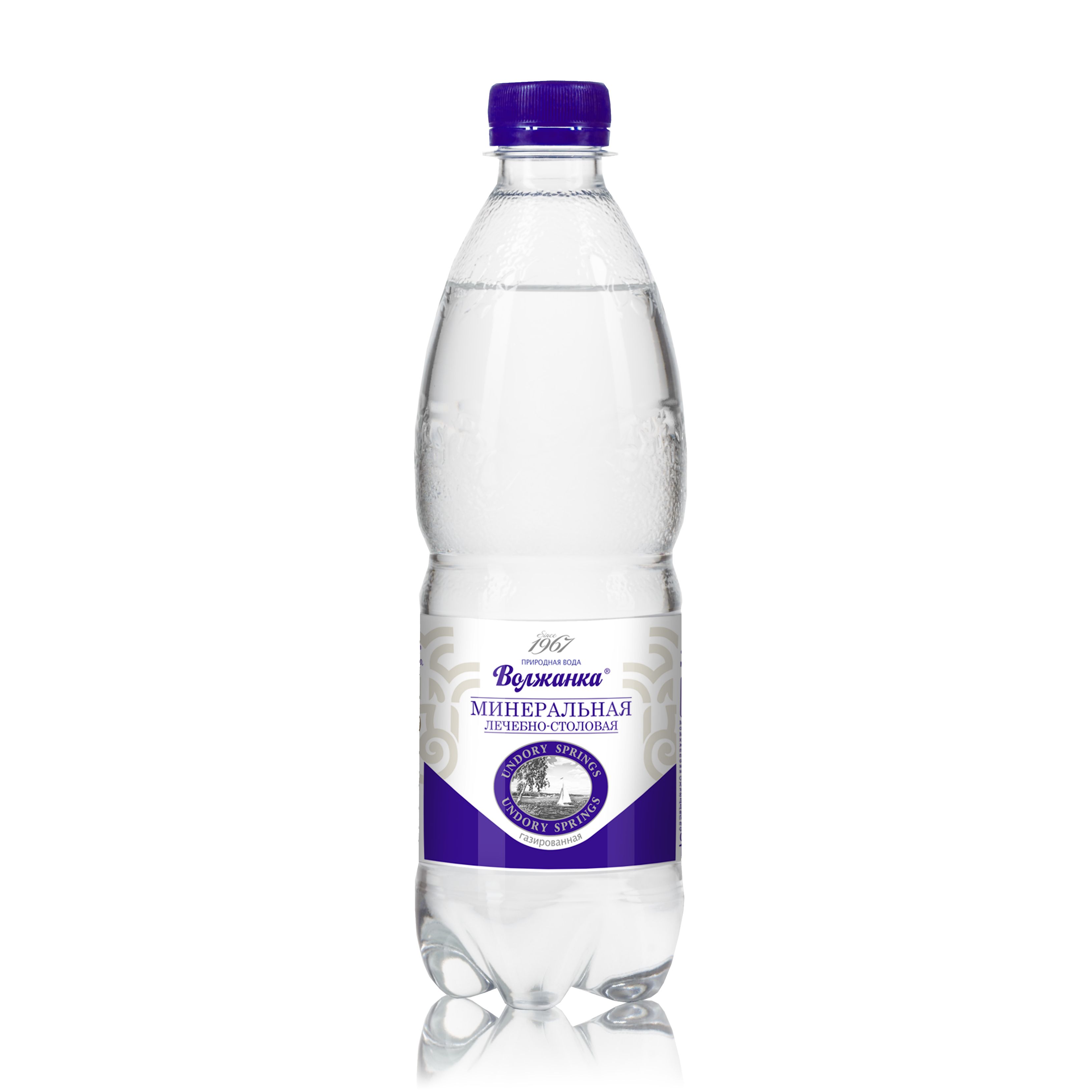 

Минеральная вода Волжанка газированная, 0,5 л х 1 шт