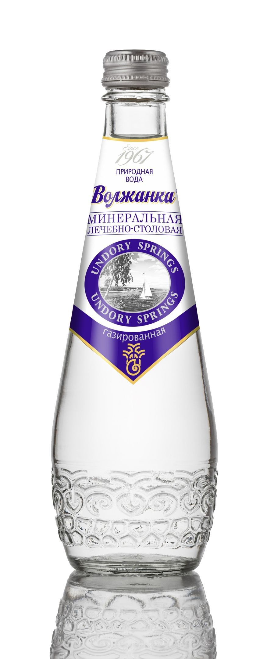 

Минеральная вода Волжанка газированная, 0,33 л х 1 шт