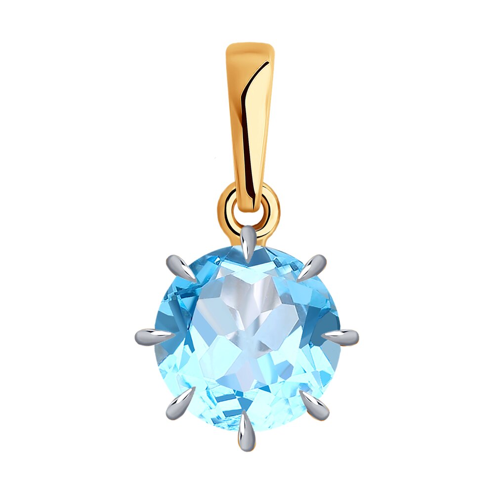 

Кулон из красного золота Diamant 51-330-01765-1, топаз, 51-330-01765-1