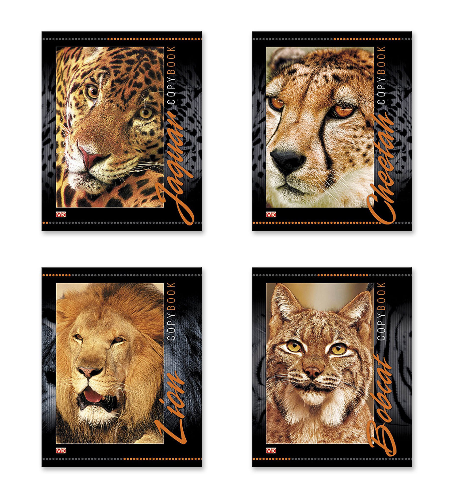 

Тетрадь общая Hatber Дикие звери 96 листов А5 Класс "С" клетка микс дизайнов, 4 штуки