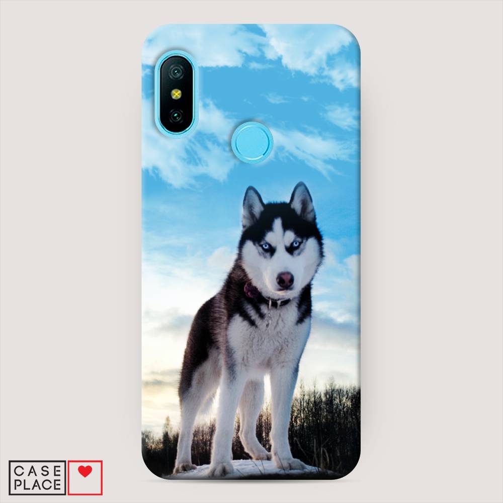 

Пластиковый чехол "Хаски 3" на Xiaomi Redmi 6 Pro, 34020-1