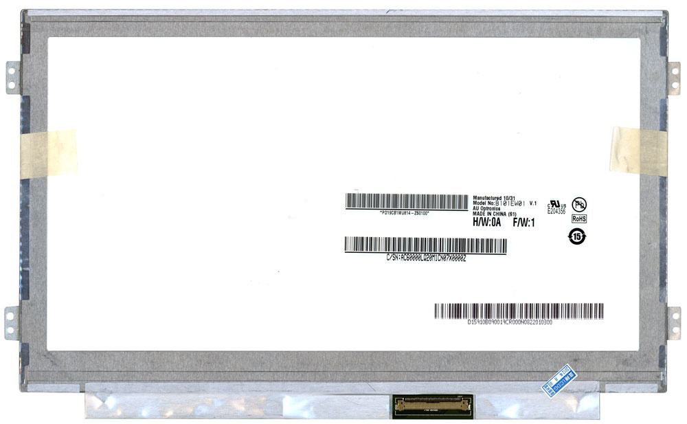 

Матрица ОЕМ совместимая с p/n: B101EW01 V.1, совместимая с p/n: B101EW01 V.1