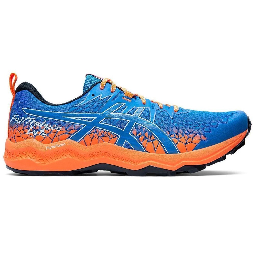 фото Кроссовки мужские asics fujitrabuco 1011a700 синие 9.5 us