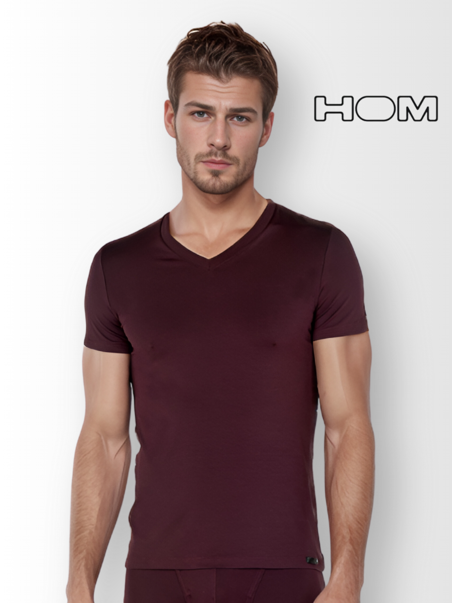 Футболка мужская Hom 402466 бордовая XXL 13930₽