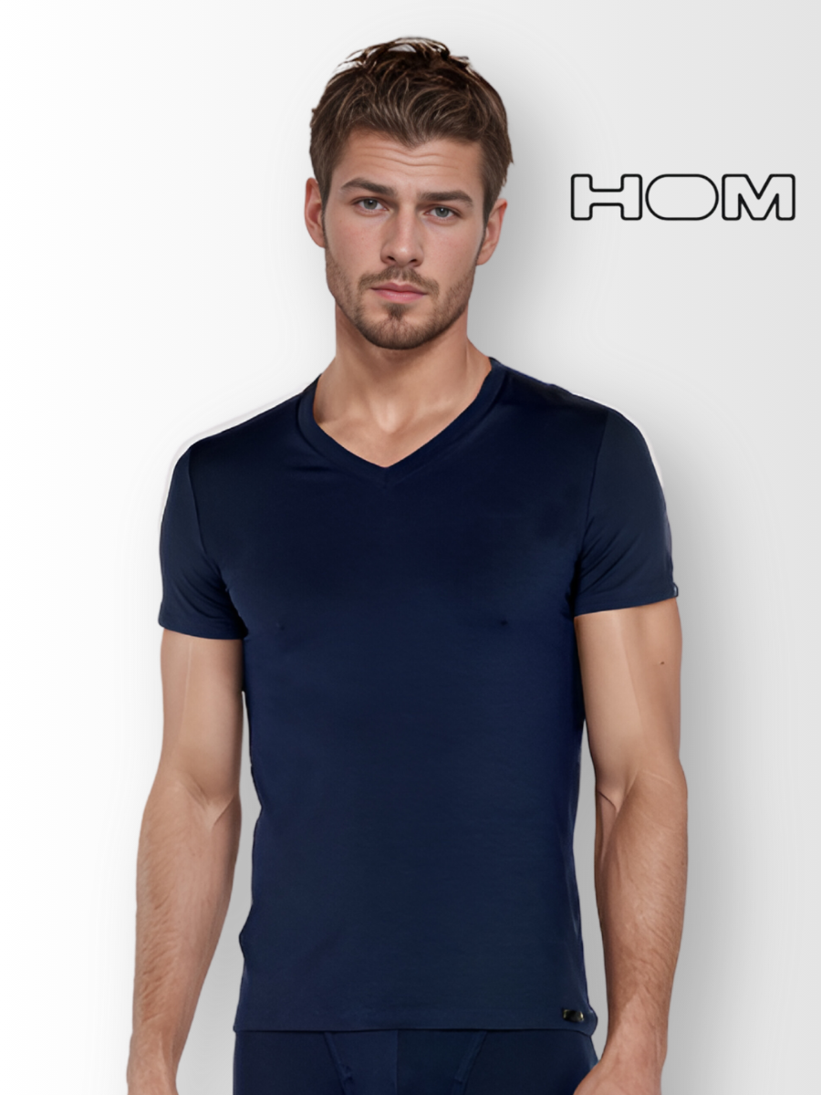 Футболка мужская Hom 402466 синяя XXL 13930₽