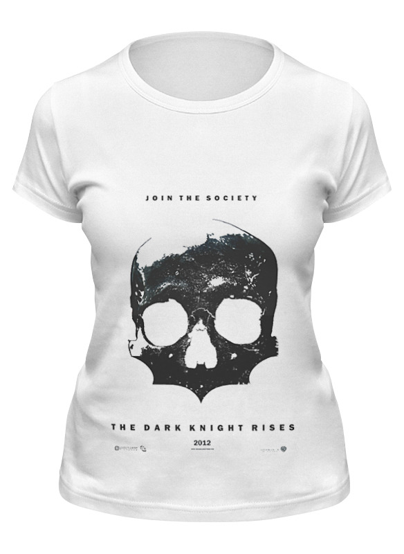

Футболка женская Printio Dark knight rises белая L, Белый, Dark knight rises