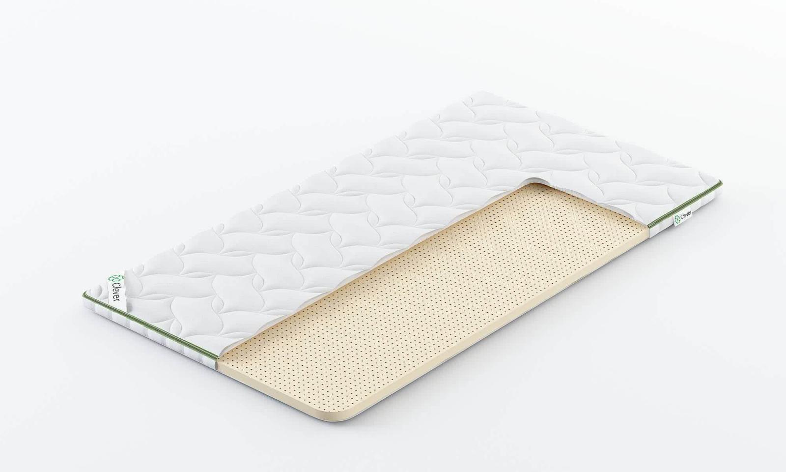 

Топпер Clever LatexTop 125x160, Белый, Clever LatexTop