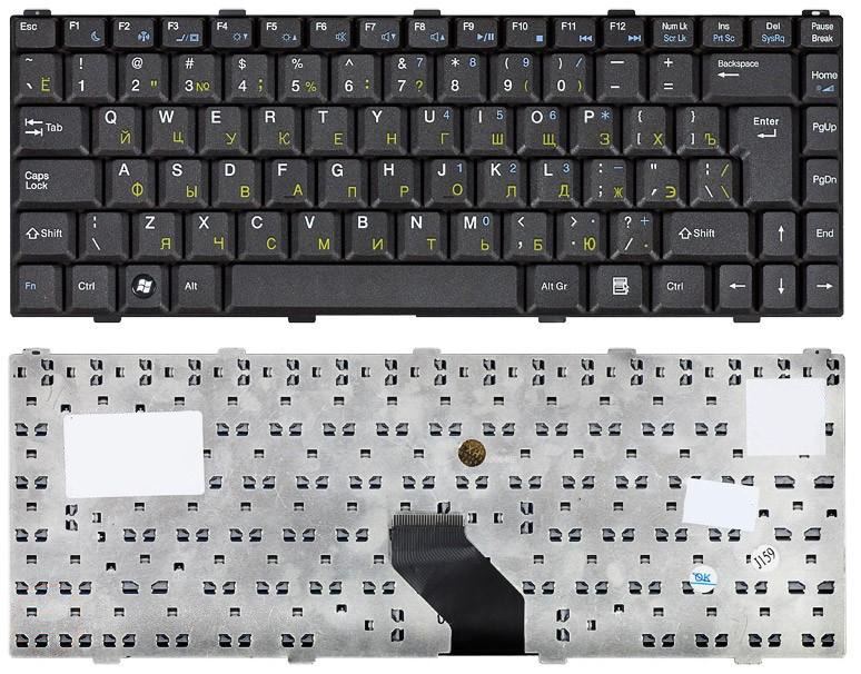 Клавиатура для ноутбука Asus Z96 Z96J Z96F S96J S9 S96J S96 Z84 Z84F Z84J черная