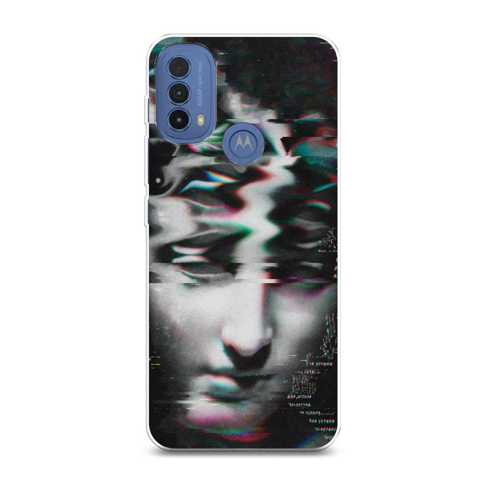 

Чехол Awog на Lenovo K14 Plus/Motorola Moto E20/E30/E40 "Glitch Art", Разноцветный, 243550-9