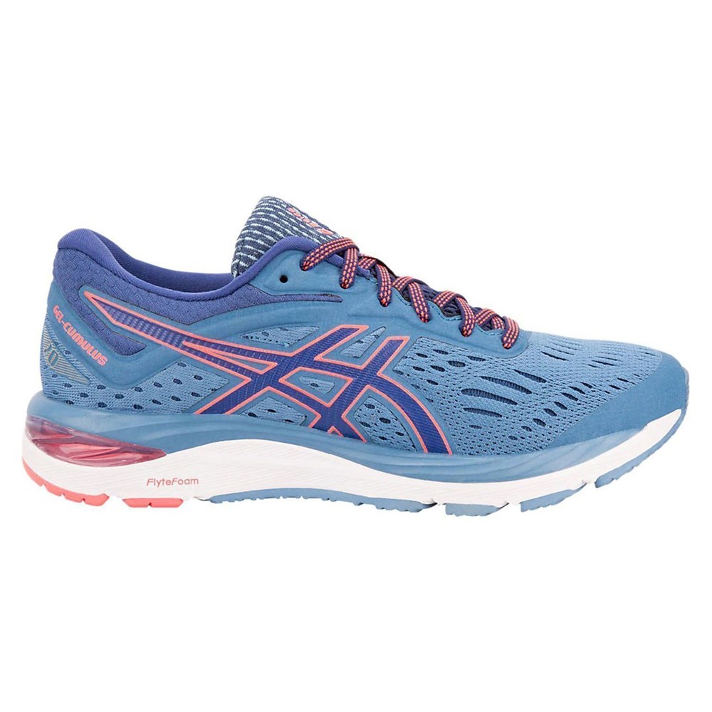 фото Кроссовки женские asics cumulus 1012a012 голубые 6 us