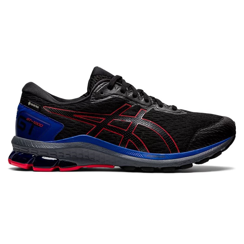 фото Кроссовки мужские asics gt-1000 1011a889 черные 9.5 us