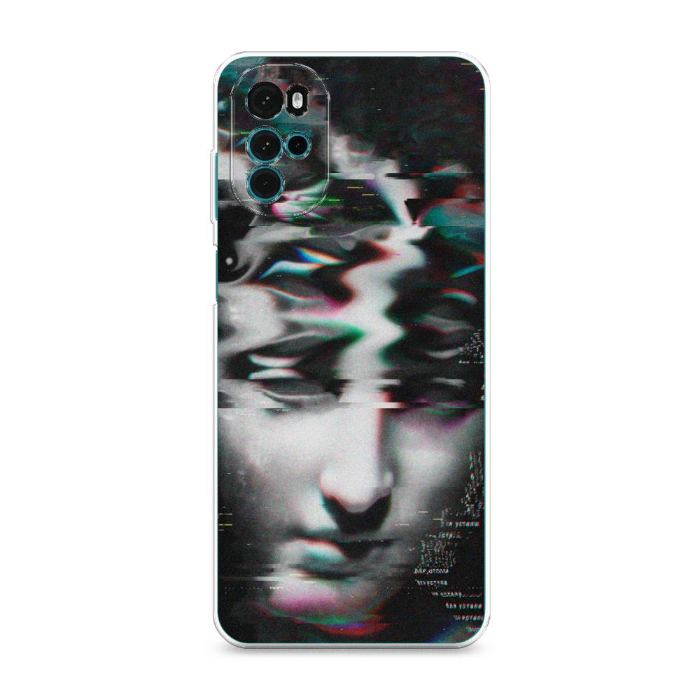 

Чехол Awog на Motorola Moto G22 "Glitch Art", Разноцветный, 243150-9