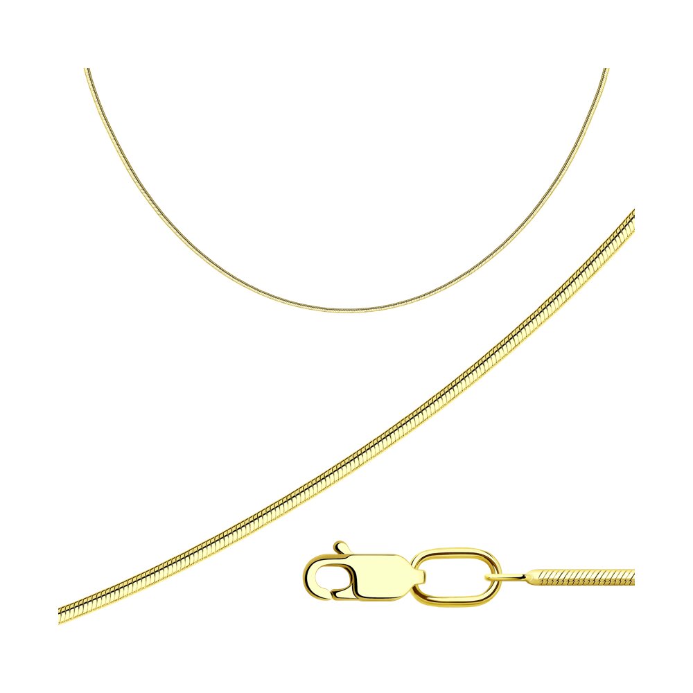 

Цепочка из серебра 40 см SOKOLOV 958010300, 958010300