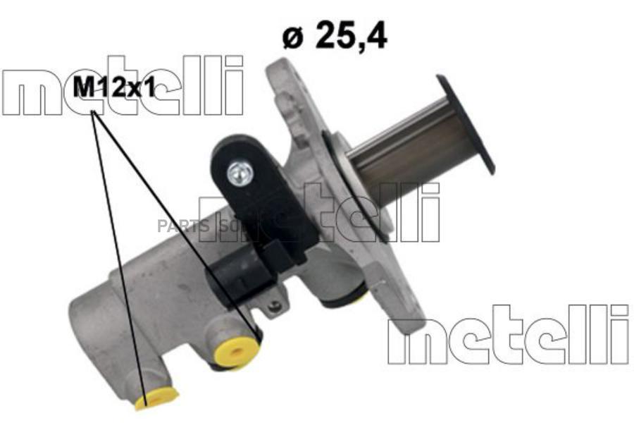 

Главный Тормозной Цилиндр METELLI 051251