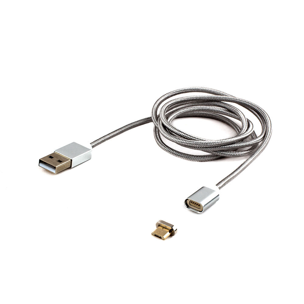 Кабель магнитный USB 2.0 Cablexpert, AM/ microBM 5P, 1м (CC-USB2-AMmUMM-1M_)