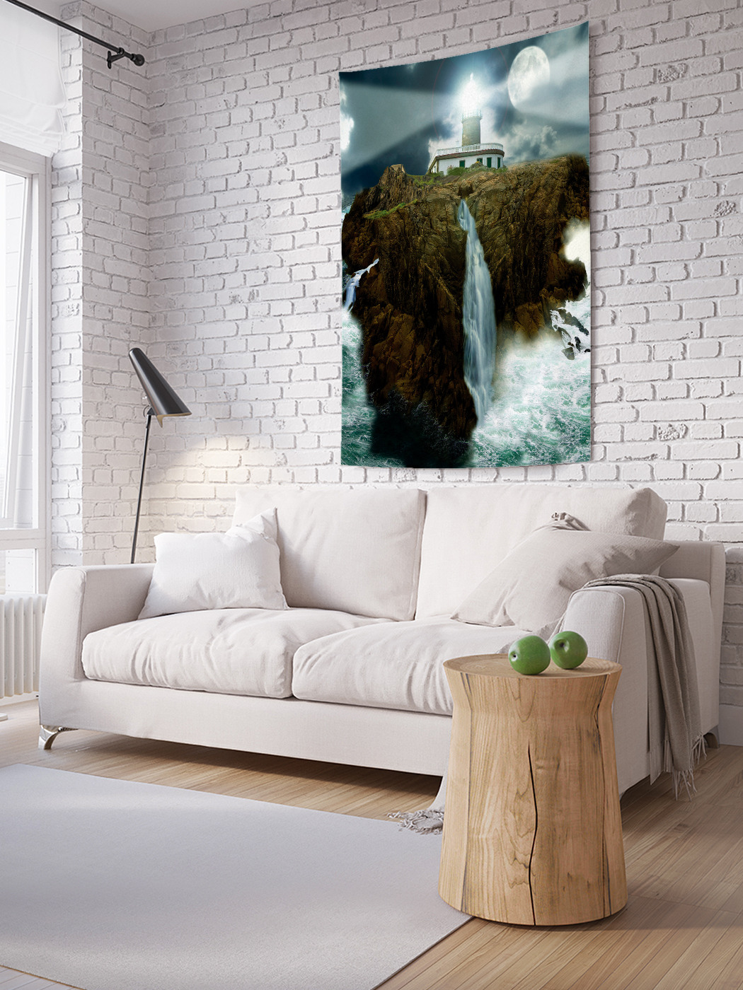

Вертикальное фотопанно на стену JoyArty Маяк Тридарангар 150x200 см, Маяк Тридарангар