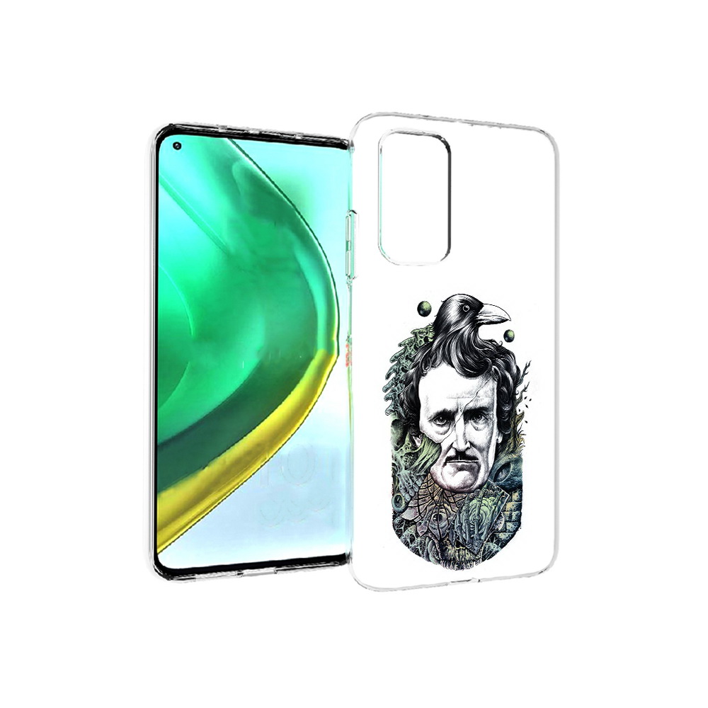 

Чехол MyPads Tocco для Xiaomi Mi 10T Pro Эдгар Аллан с вороном (PT154683.267.203), Прозрачный, Tocco