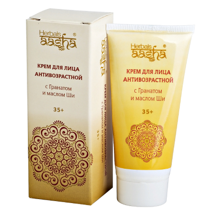 Крем для лица Aasha Herbals «Антивозрастной» 30 г гуггулутхиктхакам santana herbals масло 200 г
